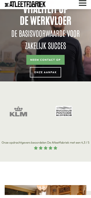 De Atleetfabriek mobiel