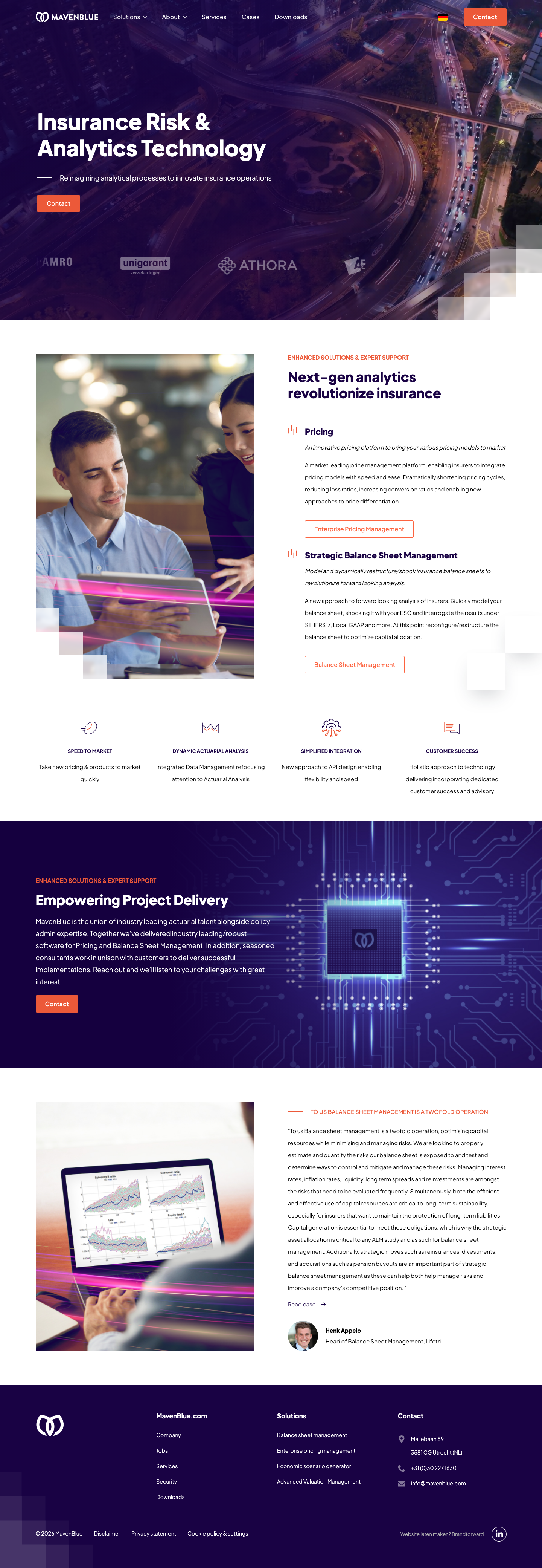 MavenBlue screenshot