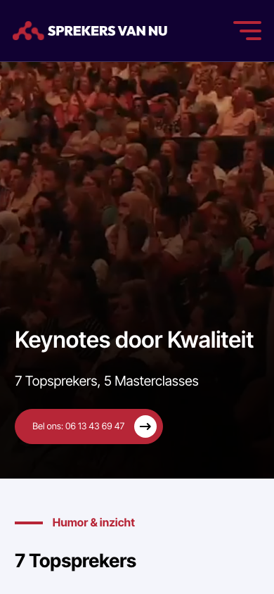 Sprekers van Nu mobiel