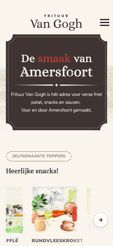 Frituur Van Gogh mobiel